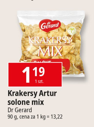 Krakersy mix solone Dr gerard promocja