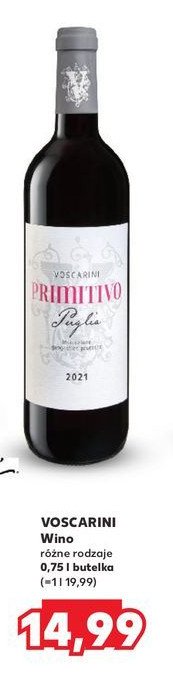 Wino Voscarini primitivo puglia promocja