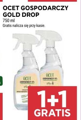 Ocet gospodarczy Gold Drop promocja w Stokrotka