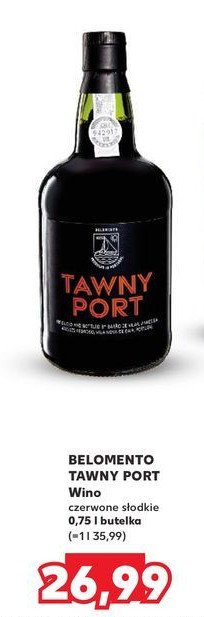 Wino Tawny port sweet promocja w Kaufland