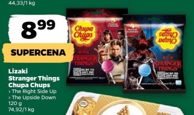 Lizaki Stranger Things, 2 rodzaje promocja w Netto