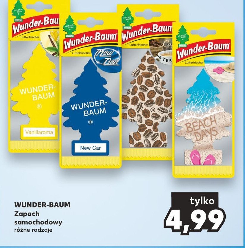 Odświeżacz coffee Wunder-baum promocja