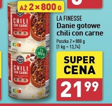 Chili con carne La finesse promocja