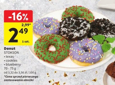 Donut Stokson promocja w Intermarche