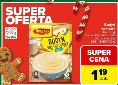 Budyń WINIARY promocja w Carrefour Market