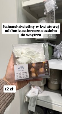 Łańcuch świetlny LED Pepco Home promocja w Pepco