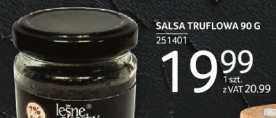 Salsa truflowa 90 g promocja w Selgros