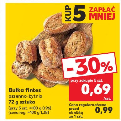 Bułka fitness promocja