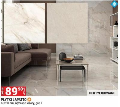 Płytka PŁYTKI LAPATTO 60x60 cm wybrane wzory gat. I promocja w Merkury Market
