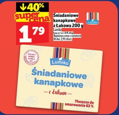 Śniadaniowe kanapkowe z Łukowa 200 g promocja w TOPAZ