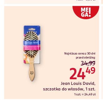 Szczotka do włosów Jean louis david promocja