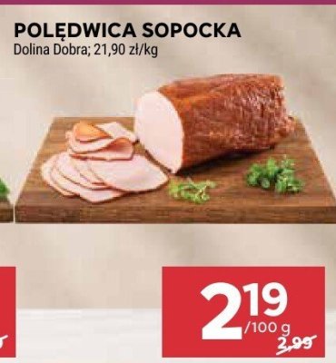 Poledwica sopocka promocja w Stokrotka