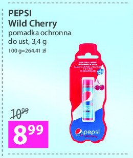 Pomadka ochronna Pepsi wild cherry promocja