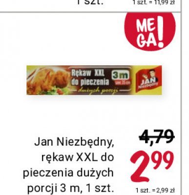 Rękaw do pieczenia 3 m Jan niezbędny promocja