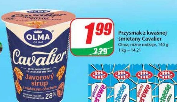Przysmak z kwaśnej śmietany Olma promocja