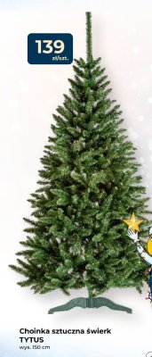 Choinka sztuczna świerk TYTUS wys. 150 cm promocja w PSB Mrówka