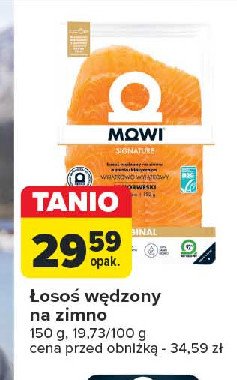 Łosoś wędzony MOWI SIGNATURE promocja w Carrefour