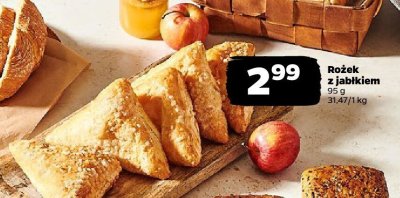 Rożek z jabłkiem promocja w Netto