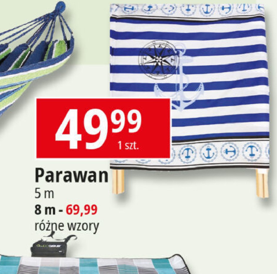 Parawan plażowy 5 m promocja