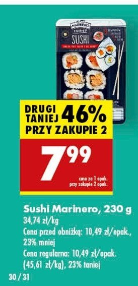 Sushi Marinero promocja