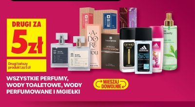 Wszystkie perfumy, wody toaletowe, wody perfumowane i mgiełki promocja w Biedronka