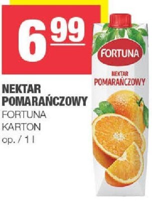 Nektar pomarańczowy Fortuna promocja w SPAR