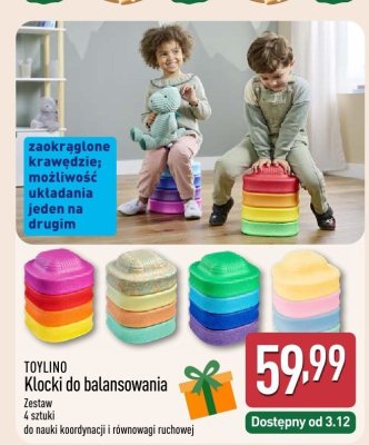 Zabawka Klocki do balansowania promocja w Aldi
