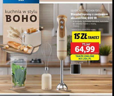 Blender 600 w Silvercrest promocja