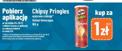 Chipsy original Pringles promocja