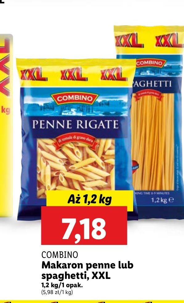 Makaron penne Combino promocja