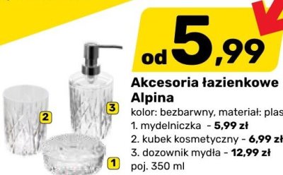 Akcesoria łazienkowe promocja w Bricomarche