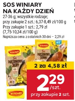 Sos pieczeniowy jasny Winiary promocja