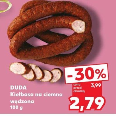 Kiełbasa na ciemno wędzona   promocja w Kaufland