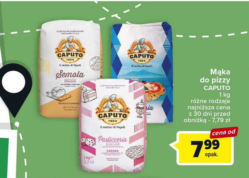 M膮ka do pizzy semola CAPUTO promocja