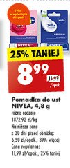 Pomadka ochronna cherry shine Nivea promocja