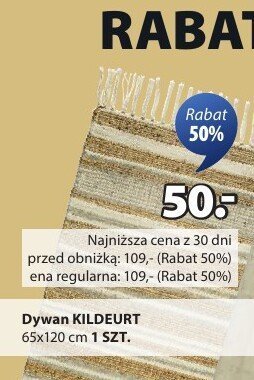 Dywan KILDEURT promocja w Jysk