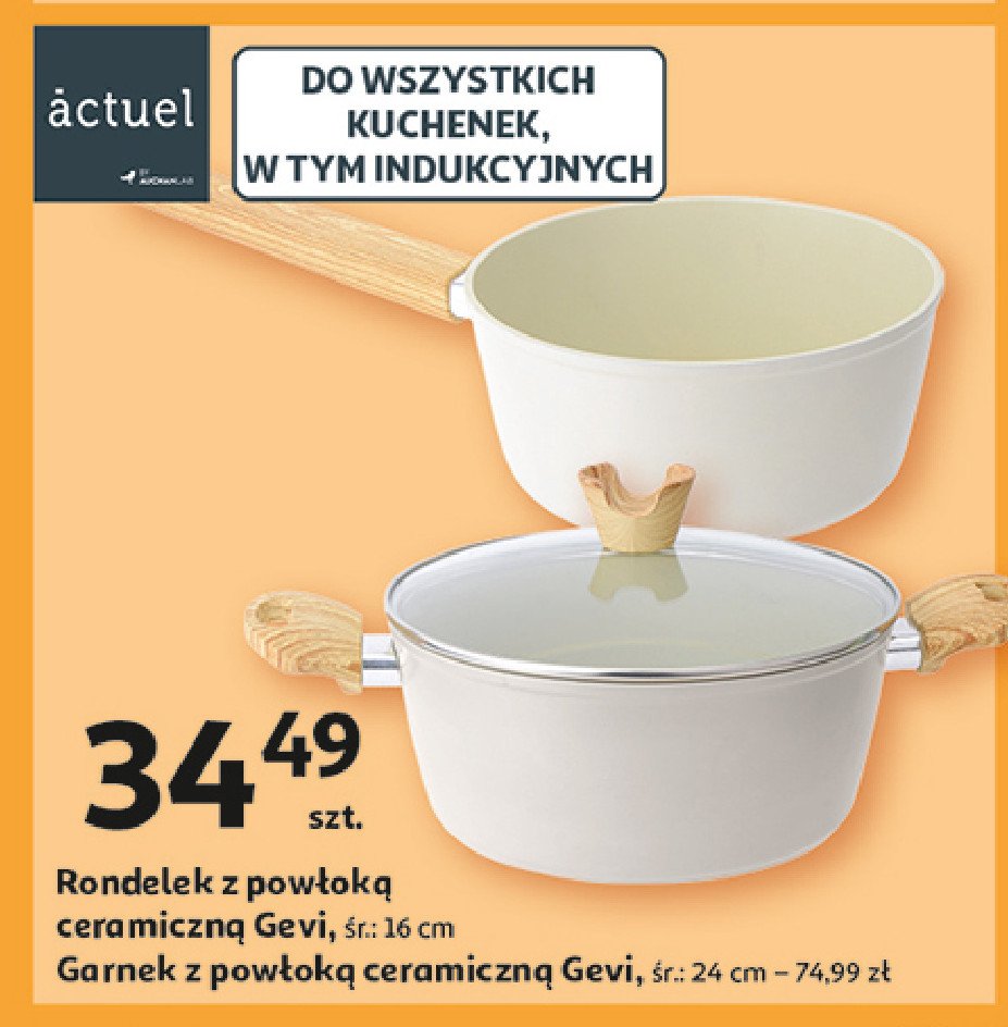 Garnek gevi 24 cm Actuel promocja