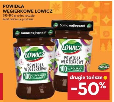 Powidła węgierkowe Łowicz promocja w Stokrotka