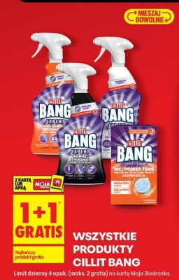 Wszystkie produkty Cillit Bang promocja w Biedronka