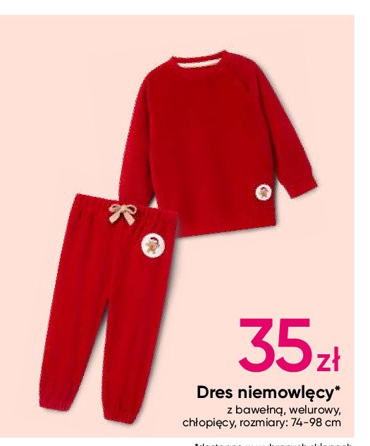 Dres niemowlęcy promocja w Pepco