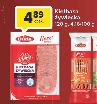 Kiełbasa żywiecka drobiowa Silesia duda specialite nasze polskie! promocja