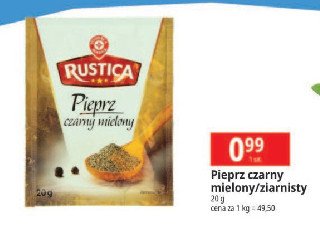 Pieprz czarny ziarnisty Wiod膮ca marka rustica promocja