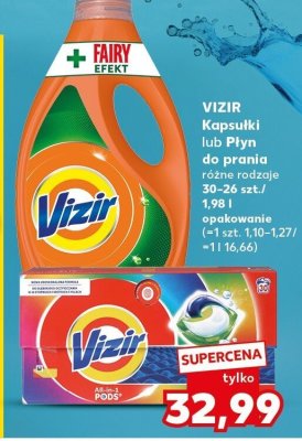 Kapsułki do prania różne rodzaje promocja w Kaufland