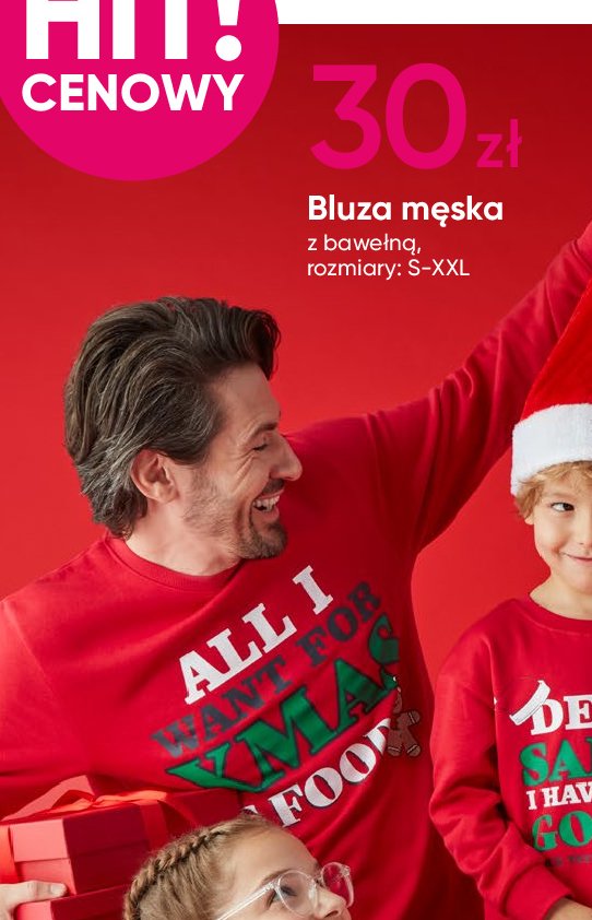 Bluza dresowa męska rozm. s-xxl promocja w Pepco