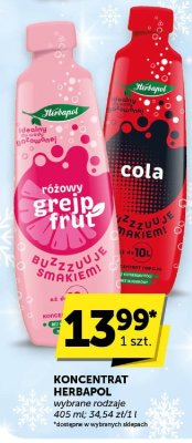 Koncentrat Herbapol cola 405 ml promocja w ABC