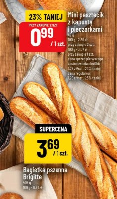 Bagietka pszenna Brigitte promocja w POLOmarket