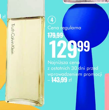 Woda perfumowana Calvin klein truth woman promocja