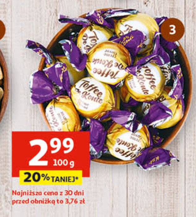 Cukierki czekoladowe de konte Konti promocja