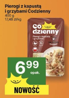 Pierogi z kapustą i grzybami Codzienny promocja w Delikatesy Centrum