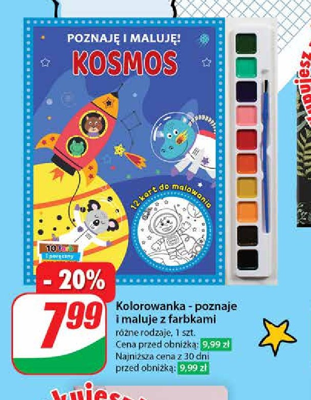 Poznaję i maluję kosmos promocja